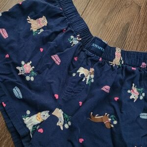 Joyspun Dog Print Pajama Shorts